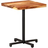 Bistro stol četvrtasti 60 x 60 x 75 cm masivno bagremovo drvo | Shoptok.si