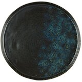 Le Coq Plitev krožnik Phobos 26,5xH2cm / okrogel / črno-moder / stoneware, (21318137) Cene