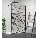 Master Staklo tuš kabine 100x190cm-L ZGL PF40-19 crni profil teleskopska šipka | Eponuda.ba