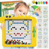 Woopie Montessori magnetna ploča za djecu MagPad, žuti dinosaur | shoptok.hr
