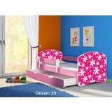 ACMA dečiji krevet ii 160x80 f + dušek 6 cm PINK23 | ePonuda.com