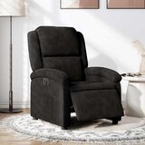 Maison Chic Električni naslanjač - Relax naslanjač črn žamet, (22061372) | Shoptok.si