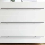 Drška za ormar 2 pcs Srebrno 1700mm Nehrđajući čelik | shoptok.hr