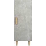  Komoda siva boja betona 34,5x34x90 cm od konstruiranog drva | Eponuda.com