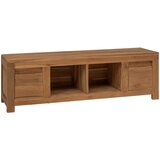vidaXL TV omarica 110 x 30 x 35 cm Naravna Trden tikov les, (5000247742) Cene