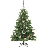 vidaXL Umestno božično drevo med 150 LED Zelena 120 cm PE in PVC | Shoptok.si