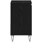  Kupaonski ormarić za sudoper Crni hrast 65 x 33 x 60 cm | shoptok.hr