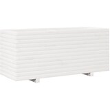  Vrtna sadilica bijela 110x40x49,5 cm od masivne borovine | Eponuda.ba