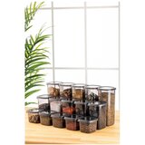Hermia BNMPEGYAS15-51217 Anthracite Storage Box Set (15 Pieces) Cene