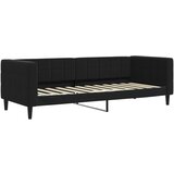  The Living Store Raztegljiva postelja črna 80x200 cm žamet - Raztegljiv Kavč, (21491105) | Shoptok.si