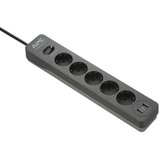 APC SurgeArrest Essential PME5B-GR 5xSchuko 2xUSB 230V prenapetostna zaščita razdelilec | Shoptok.si