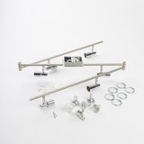  LED spot svetiljka 6xGU10/5W/230V mat hrom | Eponuda.com