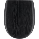 Tendance WC DASKA MDF S INOX OKOVIMA FLAT SHAPE - BLACK | shoptok.hr