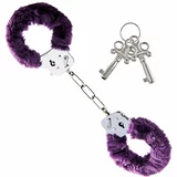 Toy Joy Furry Fun Cuffs Purple