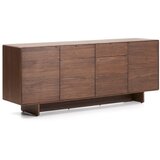 Kave Home Temno rjava komoda v orehovem dekorju 194,5x78x45 cm Norlen – | Shoptok.si