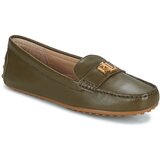 Polo Ralph Lauren Mokasini BARNSBURY-FLATS-DRIVER Kaki | Shoptok.si