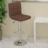  Barski stolac od tkanine smeđi | shoptok.hr
