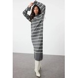 Trendyol Modest Ženska haljina Tctaw24Eb00018, Tamnosiva | Eponuda.com