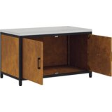 vidaXL ormar za kuhinjsko skladištenje s policom s pohranom s vratima rđa 60 x 50 x 92 cm | shoptok.hr