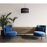  Duolla - Visilica na sajli DUO 1xE27/15W/230V, prečnik 40 cm, plava/zlatna | Eponuda.com