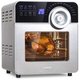 Klarstein AeroVital Cube Chef Cvrtnik na vroč zrak 1700 W 14 litrov 16 programov zgornje in spodnje ogrevanje | Shoptok.si