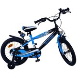 Volare dječji bicikl Sportivo 16" crno-plavi s dvije ručne kočnice | shoptok.hr
