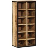  Ormar za cipele 50 x 30 x 110 cm Čvrsto drvo manga Smeđa | shoptok.hr