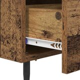  Noćni ormar s ladicama 2 pcs Staro drvo 40 x 35 x 47.5 cm | shoptok.hr