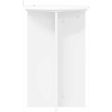  Stalak za biljke 2 pcs Bijela Ø40 x 60 cm Konstruirano drvo | shoptok.hr