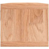  Stenska polica s košarami 62x18x16 cm trdna orehovina, (20765364) | Shoptok.si