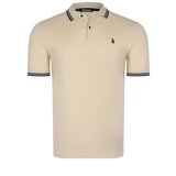 Dewberry SIX SET T8594 MENS T-SHIRT-BLACK-WHITE-NAVY-LIGHT BLUE-DARK BLUE-BEIGE Cene