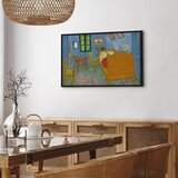  Slika - Vincent van Gogh – Bedroom in Arles 120x80 U crnom drvenom okviru | shoptok.hr