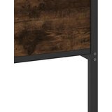  Posteljni okvir brez vzmetnice hrast 150x200 cm inženirski les, (21792616) | Shoptok.si