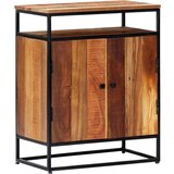 In bočni ormarić od masivnog obnovljenog drva i čelika 60x35x76 cm | shoptok.hr