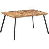  The Living Store Jedilna miza 148x97x76 cm trdna tikovina - Jedilna Miza, (21501772) Cene
