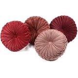 Mhome Dekorativna blazina top 35xh10cm / okrogla / več barv / poliester, žamet, (21317601) | Shoptok.si