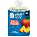 voćni pire jabuka, breskva 80g