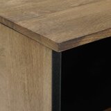 TV ormar s pohranom Smeđa 70 x 33,5 x 46 cm Čvrsto drvo manga | shoptok.hr