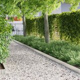  Rubovi Trave 1000 x 15 x 0,03 cm Pocinčani čelik Srebrna | shoptok.hr