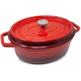 Klarstein Podolica, lonac, 5,5 l, lijevano željezo, emajlirano, ovalno, dvije ručke cijene