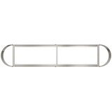  Povišeni vrtni krevet Nehrđajući čelik 200 x 40 x 40 cm | Eponuda.com