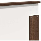  Konstrukcija postelje z vzglavjem Rjav hrast 140 x 200 cm, (5000104312) | Shoptok.si