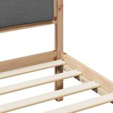  Konstrukcija postelje z vzglavjem Temno siva 150 x 200 cm, (5000101398) | Shoptok.si