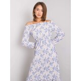 RUE PARIS Dress-WN-SK-840-1.36P-light blue | Shoptok.si
