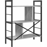  Polica Siva Sonoma 75 x 30 x 91 cm Konstruirano drvo | shoptok.hr