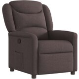  Naslanjač temno rjavo blago, (21824784) | Shoptok.si