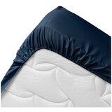 Douceur d intérieur Temno modra napenjalna rjuha iz organskega bombaža 140x190 cm Biolina – | Shoptok.si