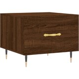  Stolić za kavu smeđa boja hrasta 50x50x40 cm konstruirano drvo | Eponuda.ba