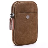 INF Moška modna platnena torbica za prosti čas coffee, (21779073) | Shoptok.si