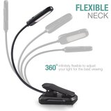 Venisymlis Bralna Svetilka 9 Led Bralna Svetilka Clamp B Za Ponovno Polnjenje 3 Načini Svetlosti In 3 Barvne Temperature, (22068125) | Shoptok.si